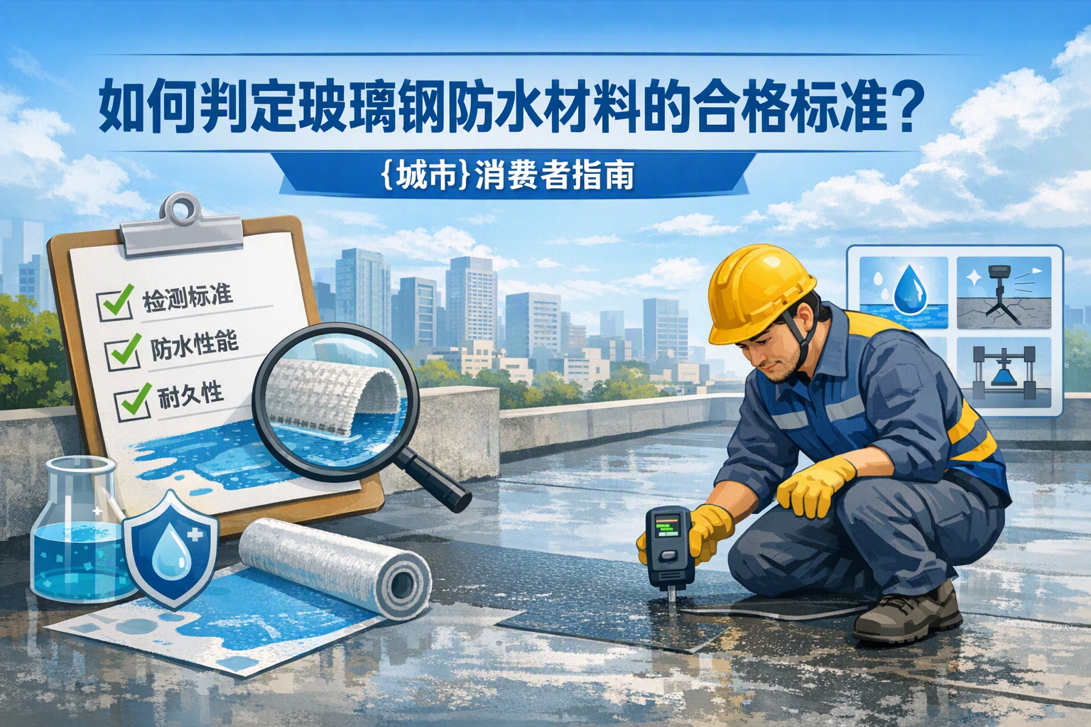 如何判定玻璃钢防水材料的合格标准？ 铜仁 消费者指南
