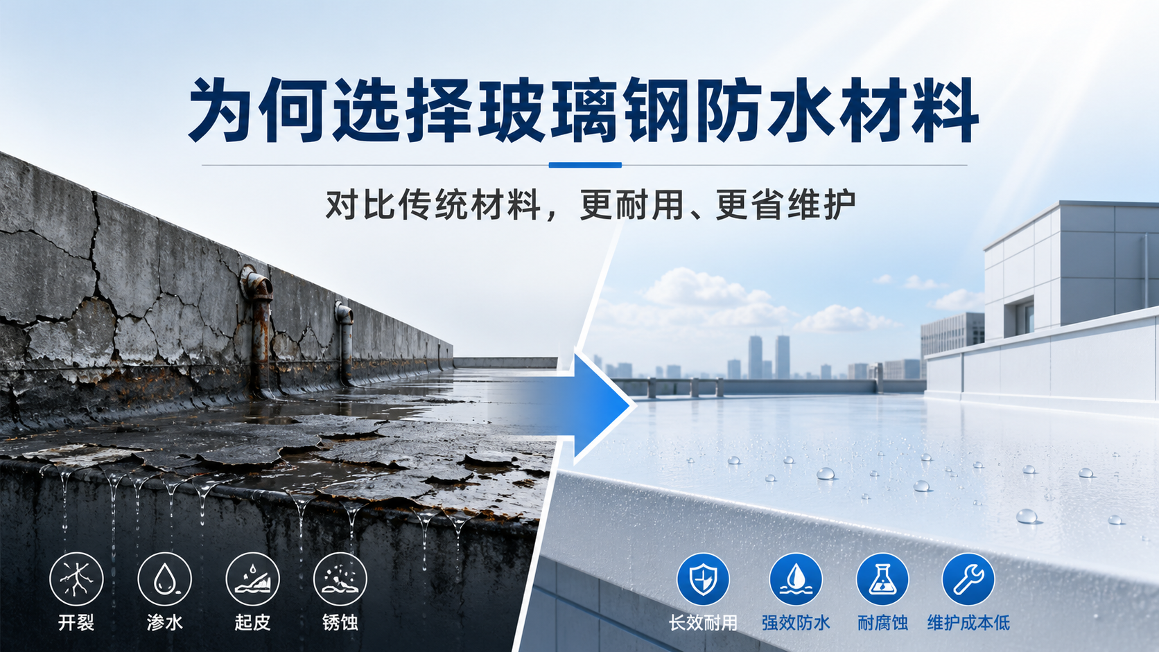 在铜仁，为何选择玻璃钢防水材料而非传统材料
