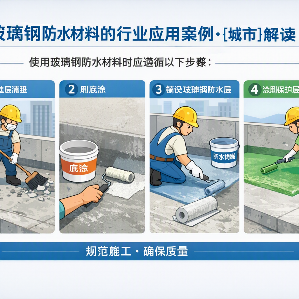 玻璃钢防水材料的行业应用案例,铜仁解读