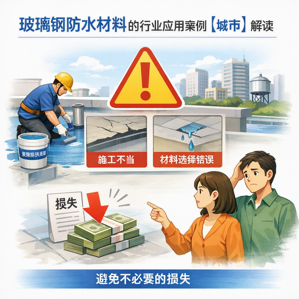 玻璃钢防水材料的行业应用案例,铜仁解读