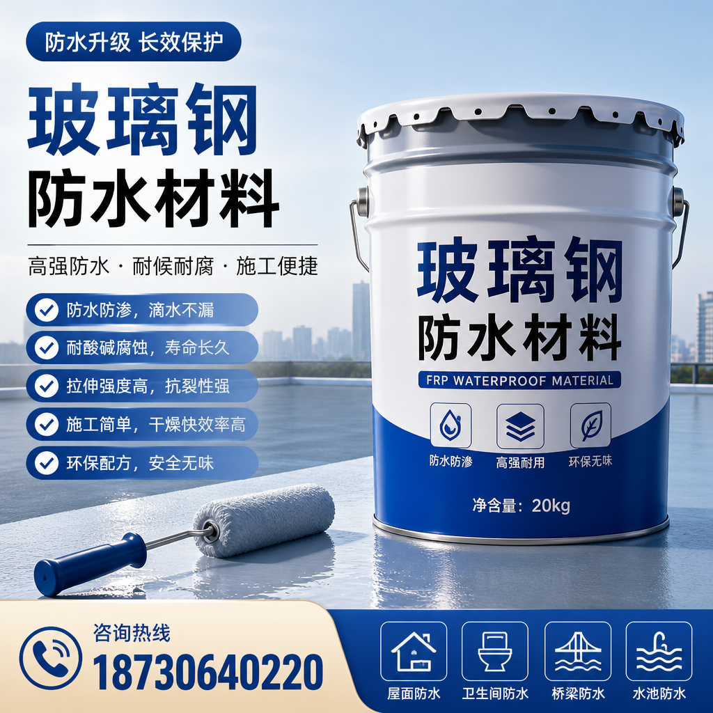 专家解析:玻璃钢防水材料的市场前景分析在 铜仁