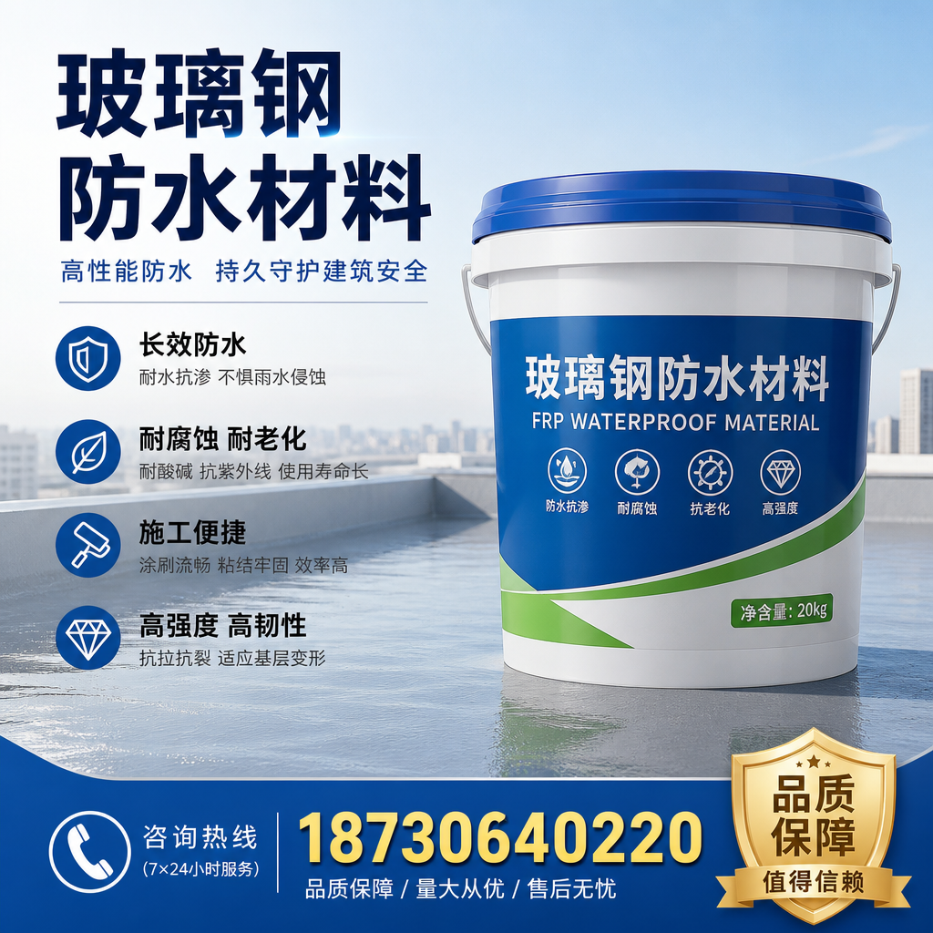 专家解析:玻璃钢防水材料的市场前景分析在 铜仁