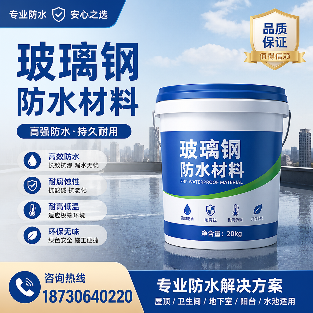 了解玻璃钢防水材料的市场趋势,铜仁 企业不可不知